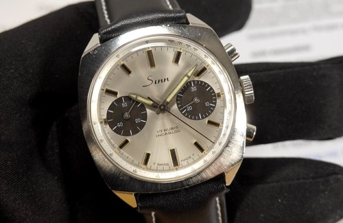 Sinn 5mm cronografo - 38,5mm,