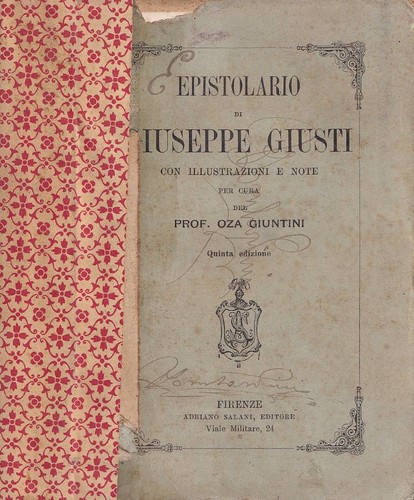 Epistolario giuseppe - di,