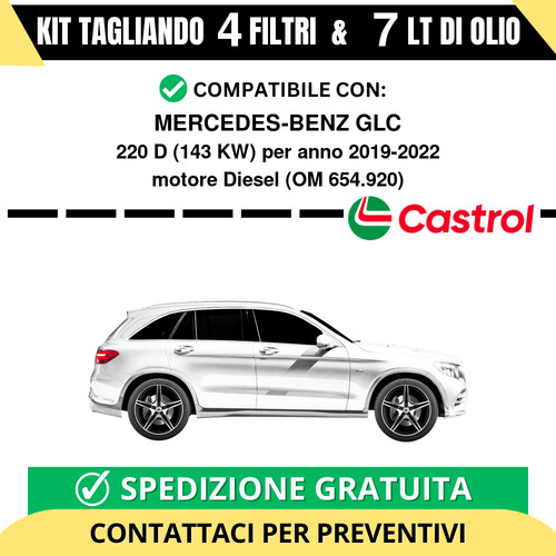 Tagliando per mercedes benz - per, mercedes-benz