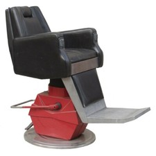 Poltrona da barbiere della ditta HA  Bologna 1980