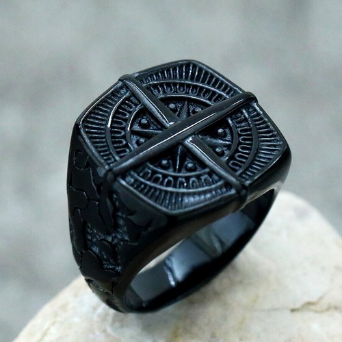 Anello bussola stella croce - stella,