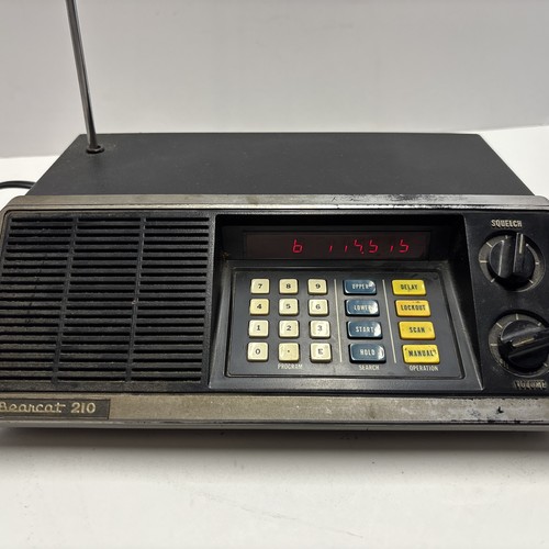 Radio epoca bearcat 210 - radio,