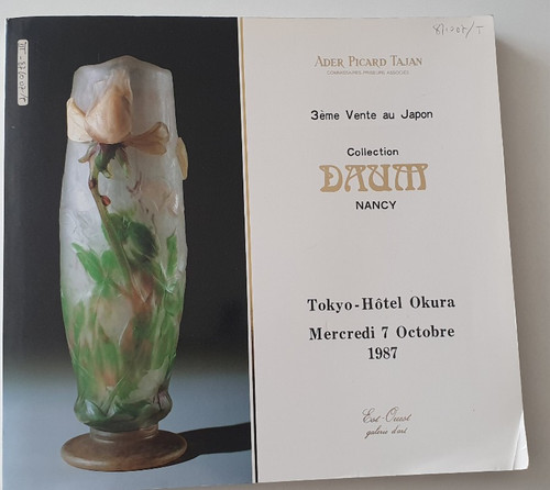 Livre art collections daum - d'art,
