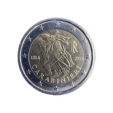 Moneta due euro rara - da,