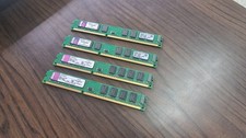 RAM KINGSTON - 4 moduli da 2GB DDR3 1333 (PC3-10600) KVR1333D3N9/2G - TOTALE 8GB