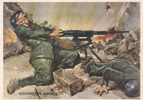 Cartolina militare museo - cartolina,