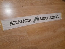 SCIARPA SCARF VINTAGE ULTRAS JUVENTUS ARANCIA MECCANICA. RASO 