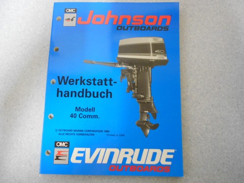 Manuale officina johnson - officina, /