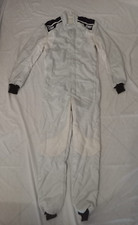 TUTA IGNIFUGA ULTRALEGGERA KART TG.50 GRIGIO BIANCA OMP ONE SENZA OMOLOGAZIONE