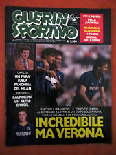GUERIN SPORTIVO N.16 - 15-21 APRILE 1987 - POSTER JUVENTUS 1986/87 - VEDI FOTO