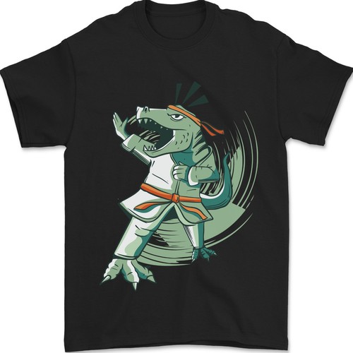 Shirt uomo rex di karate - uomo, t-rex