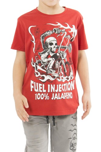 Shirt bambino rossa scorpion - rossa,