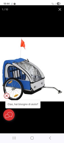 Carretto bici bambini - carretto,