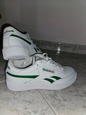  Reebok  Classic Club Revenge 42 bianche con dettaglio verde