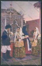 Cagliari Costumi Sardi Pirri cartolina ZG0498