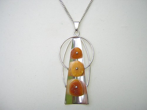 835 argento pendente naturale - pendente,