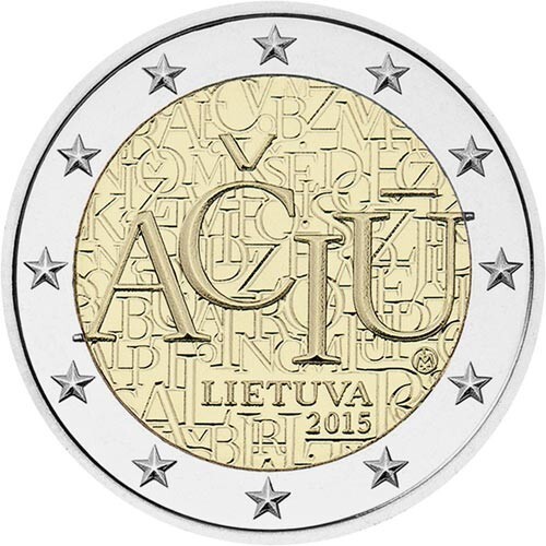 Lithuania 2 euro - -,