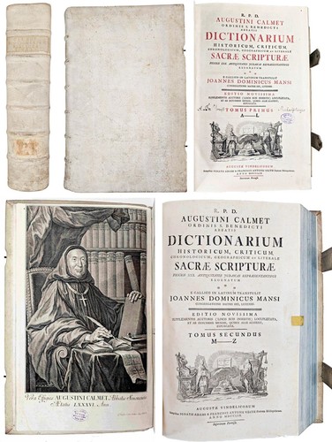 Calmet dictionarium - -,
