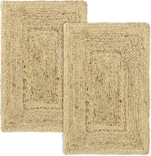 Confezione Da 2 Tappeti Juta