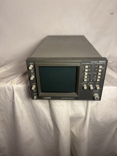 Monitor vintage leader 5860c - vintage,