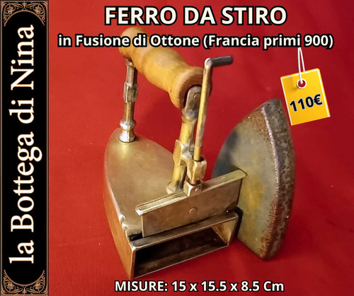 Antico ferro stiro - da, in