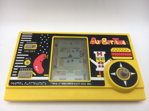 Mattel 1982 burgertime - -,