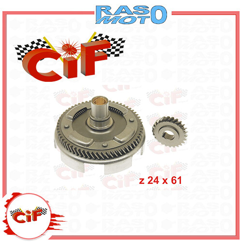 Rapporti 24x61 elicoidali - z,