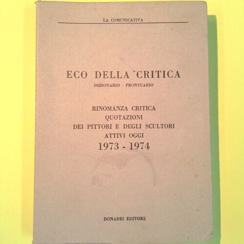 Eco della critica - critica, quotazoni
