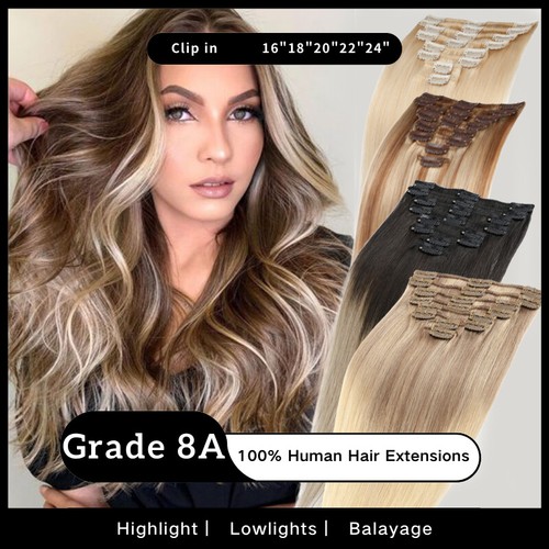Extension capelli umani clip - capelli,