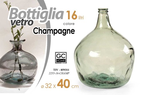 Bottiglia damigiana arredo - bottiglia,