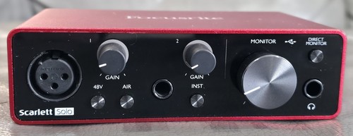 Focusrite scarlett solo studio - focusrite,