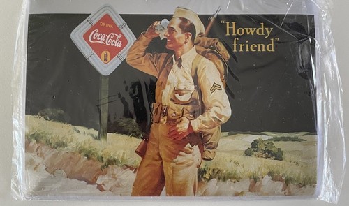 Insegna metallo coca - metallo, coca-cola