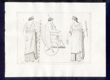 SCENA SU VASO ANTICO ,  di