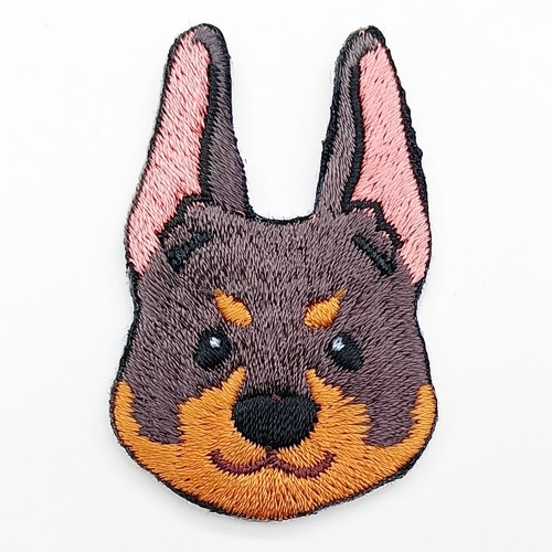Brooch tote bag pin embroidery - tote,