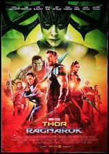 THOR RAGNAROK Locandina Film Originale 39x55" 2Sh Italiano MARVEL COMICS