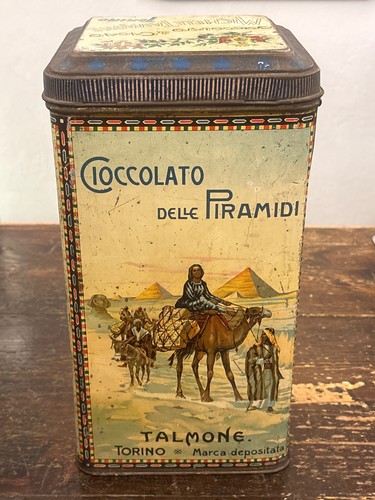 Scatola latta cioccolato - in,