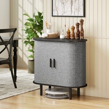 Credenza scanalata con ante