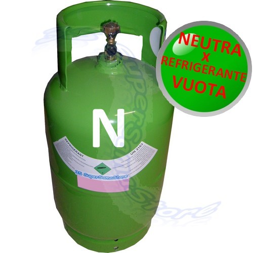 Bombola neutra vuota per