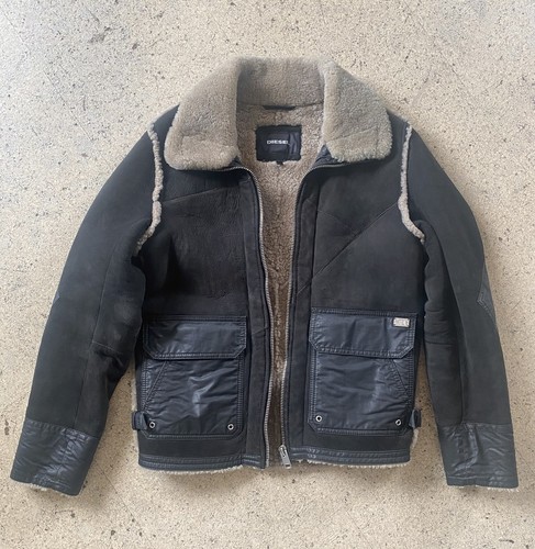 Giacca diesel shearling taglia - giacca,