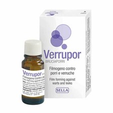 Sella Verrupor Bruciaporri e verruche Flaconcino Contagocce, 12ml