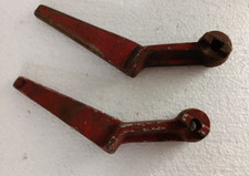 Coppia pedane pedivelle poggiapiedi per Moto Guzzi originali d'epoca