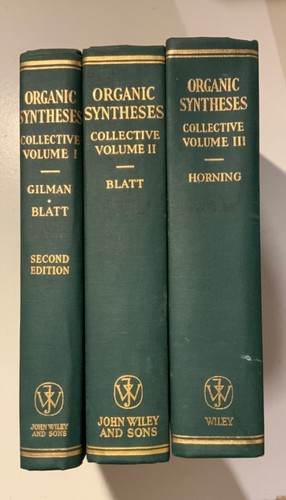 Organic syntheses - organic, (hardcover)