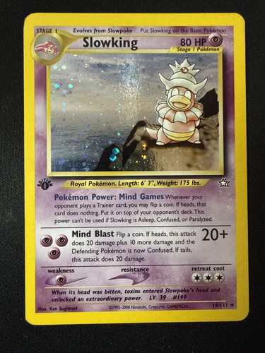 Slowking edizione neo - 1a,