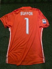 Maglia Shirt Juventus Buffon Match Worn Issued Gara 16/17 Tg 9