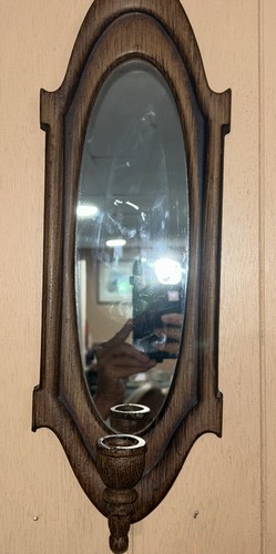 Specchio parete finto legno - specchio, da