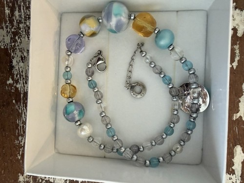 Collana antica murrina vetro - antica,