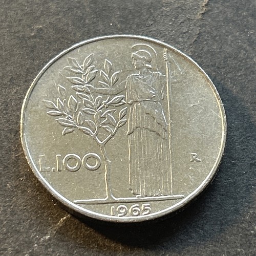 100 lire 1965 - 100,