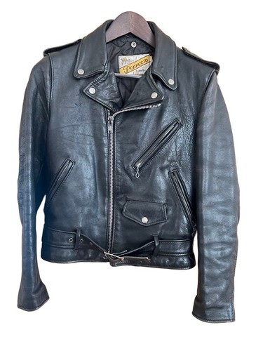 Giacca pelle schott 618 doppio - pelle,