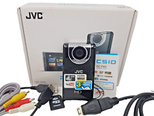 Videocamera tascabile portatile JVC GC-FM2 PICSIO HD MEMORY CAMERA GC-FM2BE nera