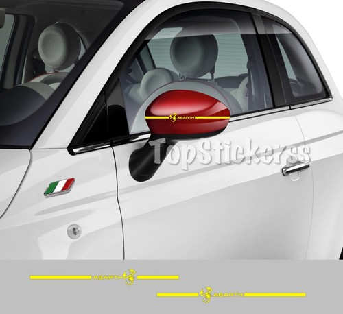 Adesivi specchietti fiat - adesivi,